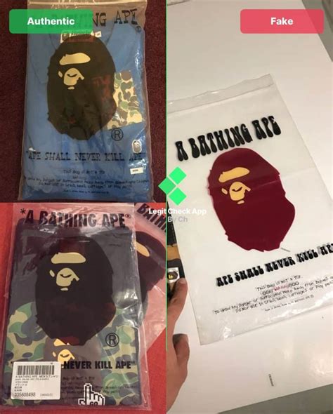 fake bape plastic bag|authentic bape clothing.